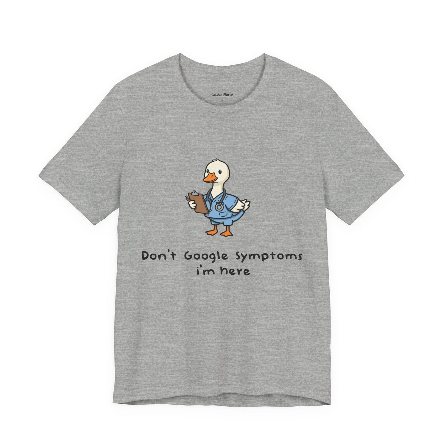 I Came I Saw I Charted Kawaii Duck T-Shirt