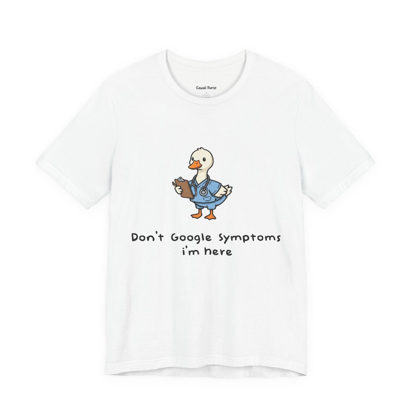 I Came I Saw I Charted Kawaii Duck T-Shirt
